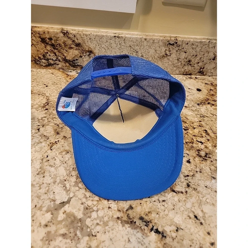 Vintage Ford Mustang Patch Trucker Hat Cap Foam Mesh Back Snapback